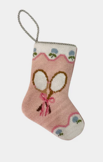 Finished Bauble Stocking: Ready to Rally Pink