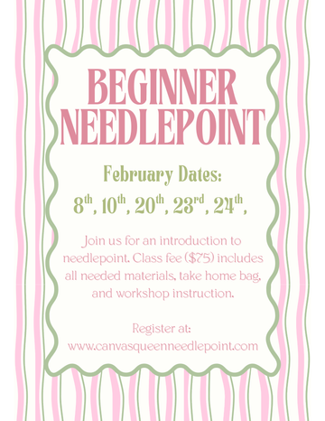 Beginner Needlepoint Class
