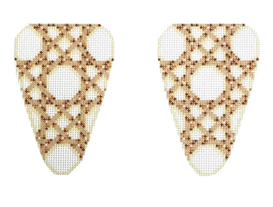 Scissor Case Wicker Caning