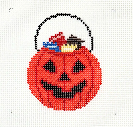 Halloween Pumpkin Candy Basket