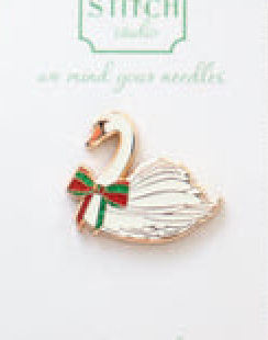 Holiday Swan Needle Minder