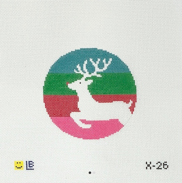 Reindeer on Stripes (18m)