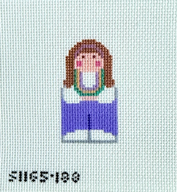 Mardi Gras Girl Angel