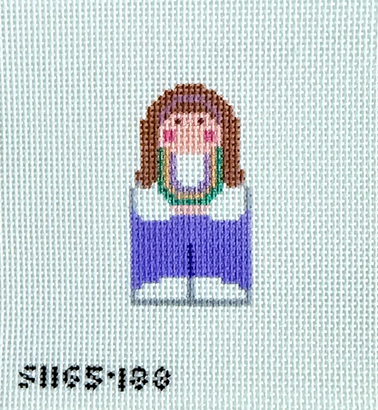 Mardi Gras Girl Angel