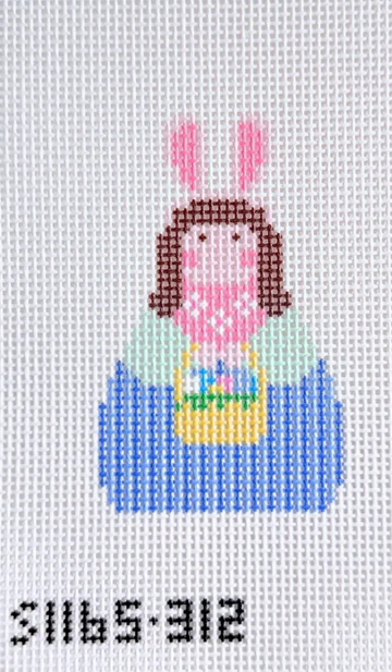 Easter Bunny Girl Angel