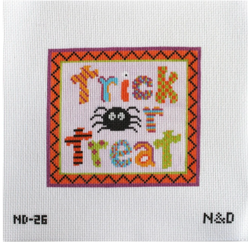 Colorful Trick or Treat Sign