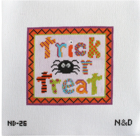 Colorful Trick or Treat Sign