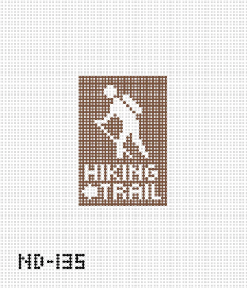 Hiking Trail Luggage Tag Insert