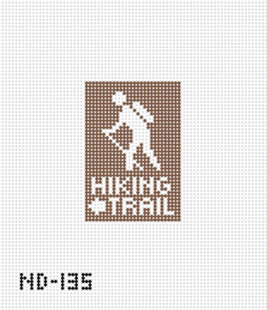 Hiking Trail Luggage Tag Insert