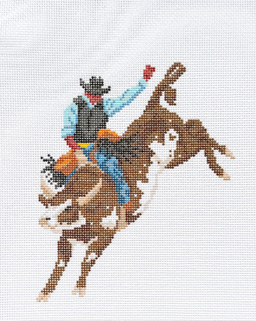 Black Rodeo Bull Riding