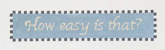 How Easy is That? Large