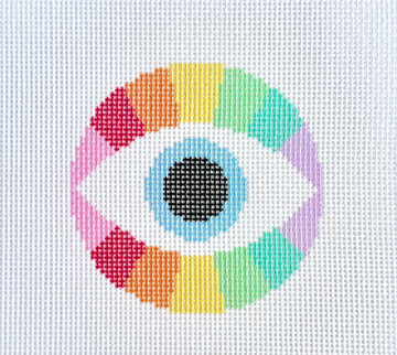 Rainbow Evil Eye