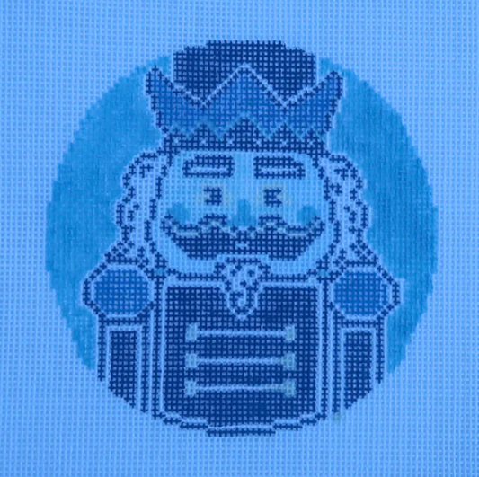Blue Nutcracker Round