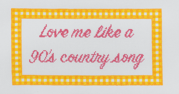 Love Me Like a 90s Country Song