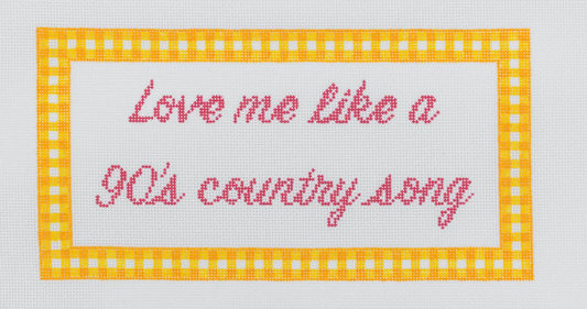 Love Me Like a 90s Country Song