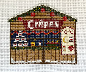European Christmas Market Stall-Crepes