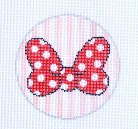 Red Polka Dot Bow