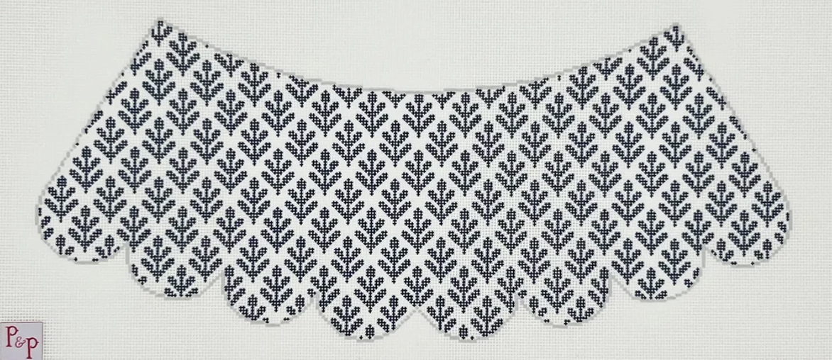 Indigo Ivy Lampshade