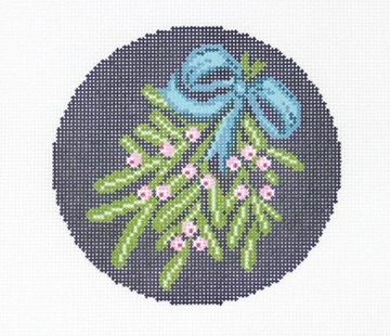 Mistletoe Bow Round