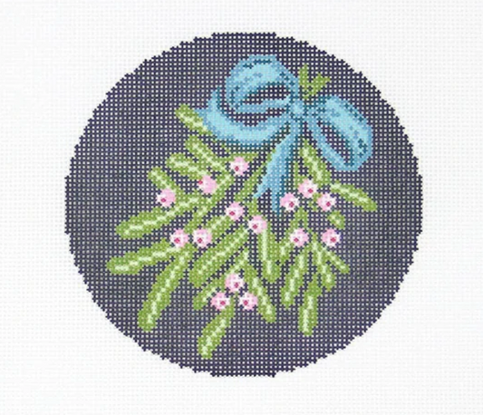 Mistletoe Bow Round