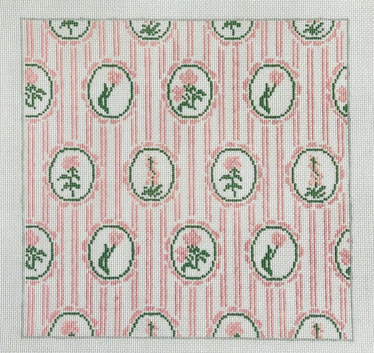 Vintage Floral Square