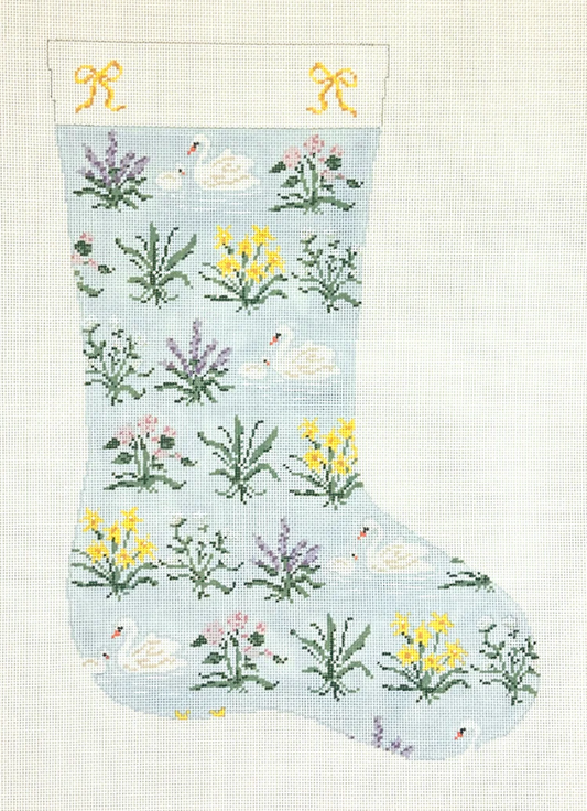 Floral Midi Stocking