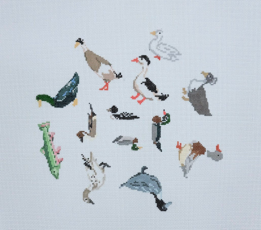 Duck Around and Find Trout Pillow