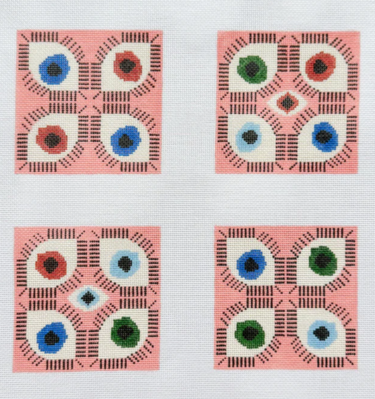 Evil Eyes Coaster Set