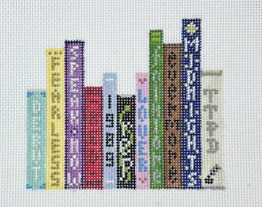 Pop Album Book Stack