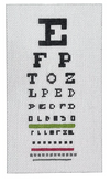 Eye Glass Chart Glasses Case