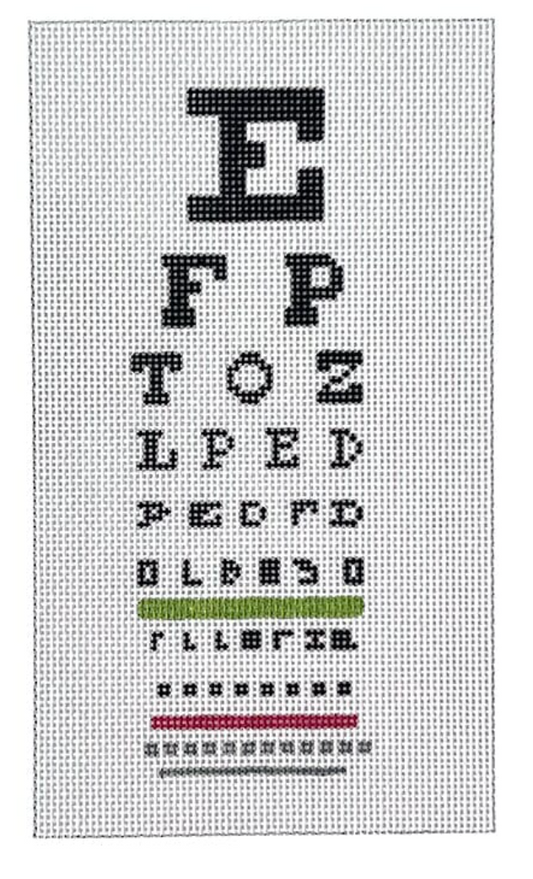Eye Glass Chart Glasses Case