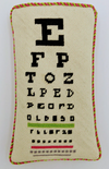 Eye Glass Chart Glasses Case