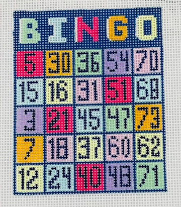 Bingo Card Blue