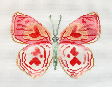 Valentine Butterfly Ornament
