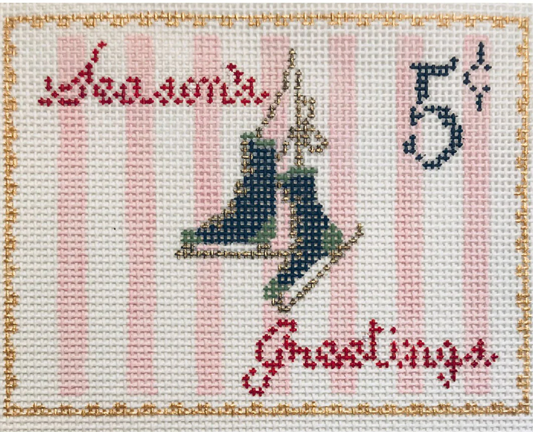 Vintage Stamp: Ice Skates