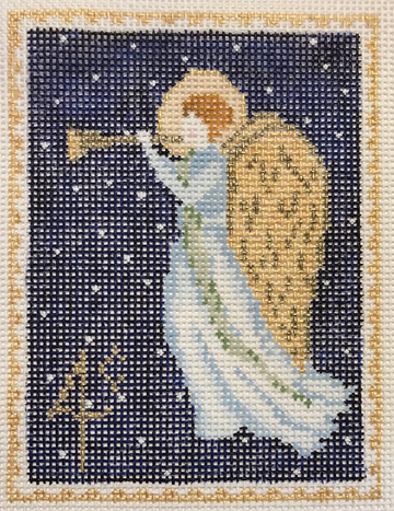 Vintage Stamp: Angel