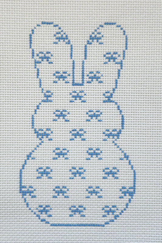 Bows Bunny (Blue)