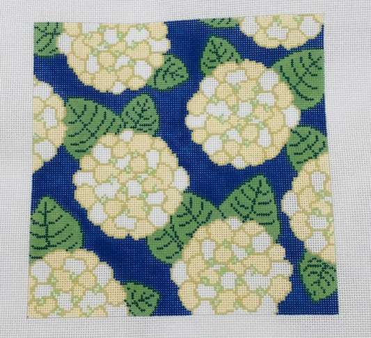 Ivory Hydrangea Pillow