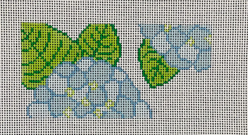 Blue Hydrangea Insert