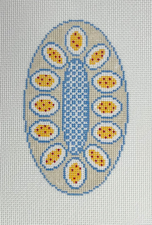 Vintage Deviled Egg Platter