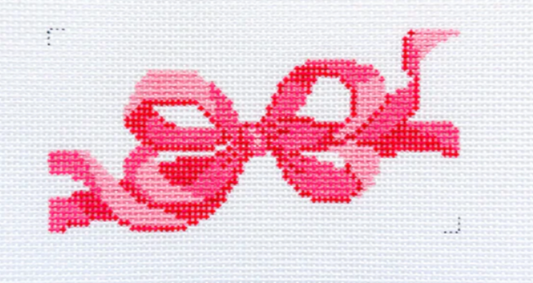 Ribbon Rectangle Pink