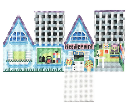 Needlepoint Cottage Mini House