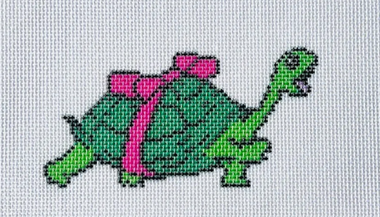 Turtle with Pink Bow
