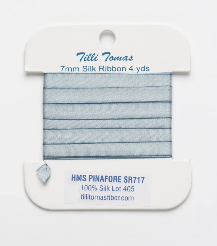 Spinor Ribbons Silk Ribbon SR717 HMS Pinafore – Canvas Queen Needlepoint
