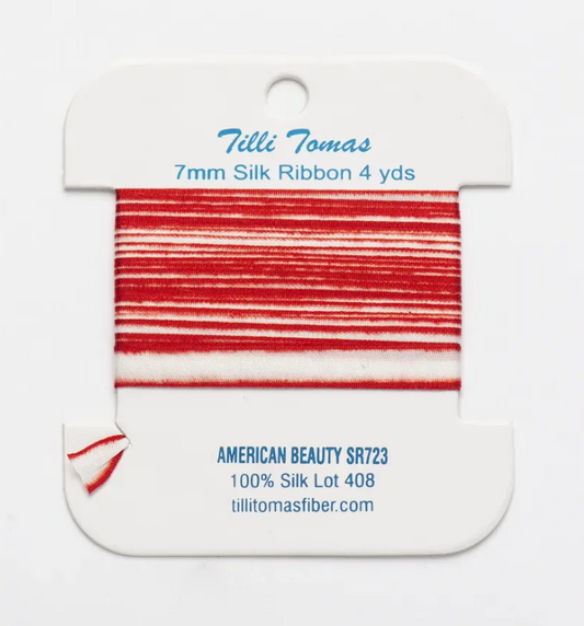 Silk Ribbon SR723 American Beauty