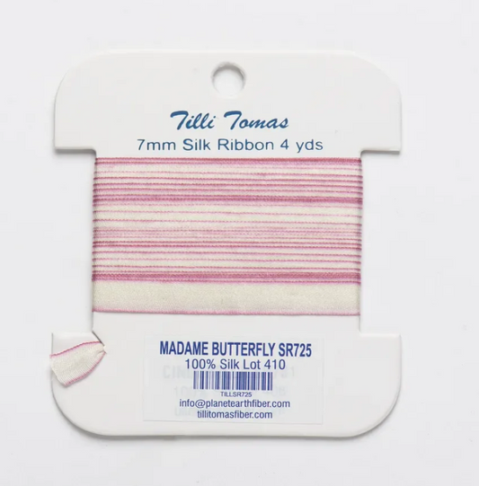 Silk Ribbon SR725 Madame Butterfly