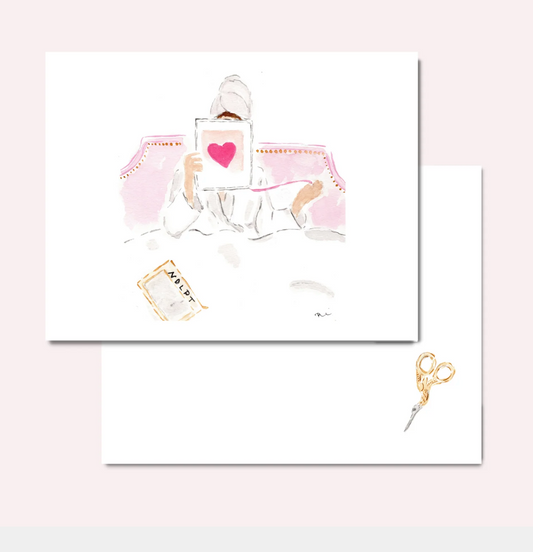 Custom Stationery: I'd Rather be Stitching