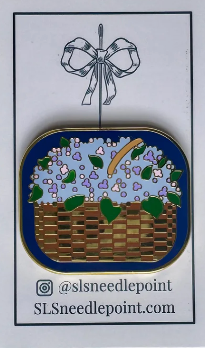 Hydrangea Basket Needle Minder