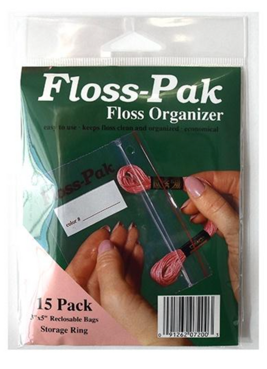 Floss-Pak Organizer Bags 15-Count