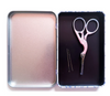 Printed Tin Box: Pink & Green Bow